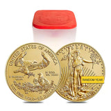 1 oz Gold American Eagle $50 Coin BU (Random Year)